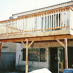 REDWOOD BALCONY