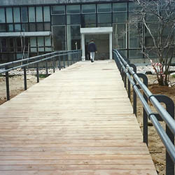 WOOD ENTRANCE